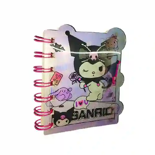 Libreta Hologramada Pequeña Kuromi