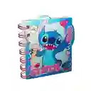 Libreta Hologramada Pequeña Stitch
