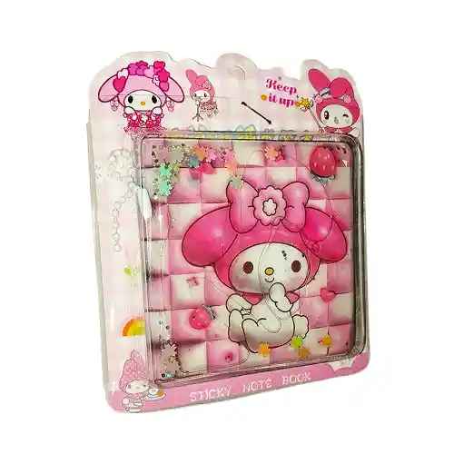 Libreta Llavero Gel Stikers