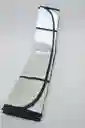 Accesorio Parasol Para Camioneta Protección Solar Color Plata