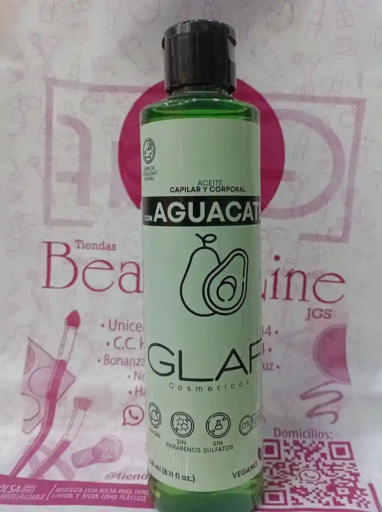Aceite Con Aguacate 240ml