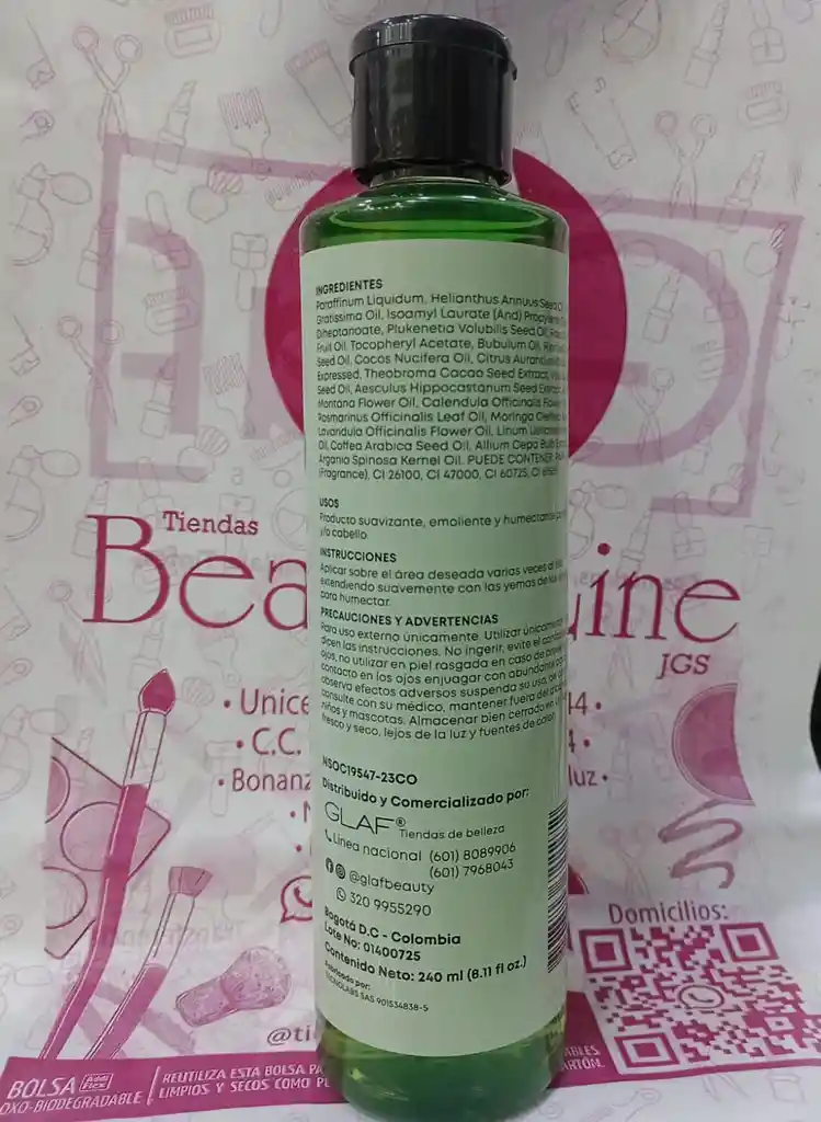 Aceite Con Aguacate 240ml