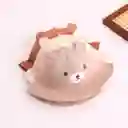 Gorro Beige Explorador Con Diseño De Osito Para Bebé, Sombrero Para El Sol, Con Correa De Barbilla De Ajuste Con Resorte, Material Suave
