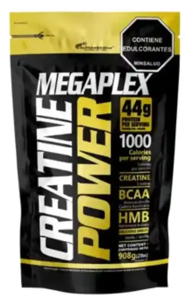 Megaplex Creatine Power 2 Lb - Proteína De Suero De Leche + Creatina Monohidrato