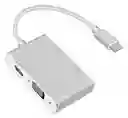 Tipo-c 3.1 Hdmi + Vga + Dvi + Usb3.0 Convertidor Usb-c