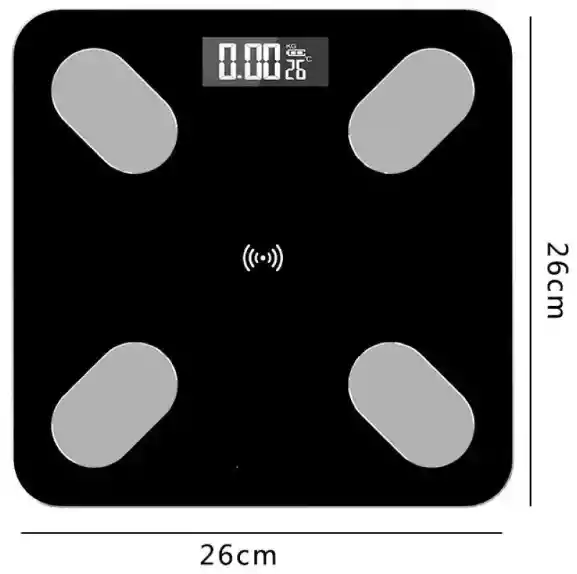 Bascula Digital Bluetooth Inteligente