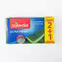 Esponja Vileda Verde 3 Und