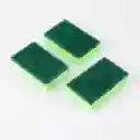 Esponja Vileda Verde 3 Und