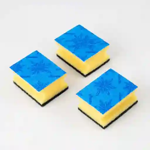 Esponja Vileda Amarillo 3 Ud