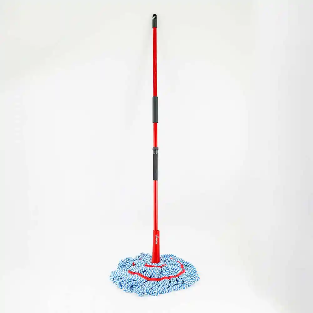 Trapero Vileda Twis Rojo Negro 1 Kg Microfibra