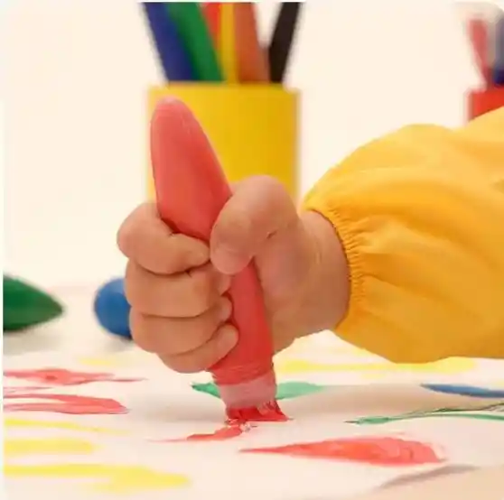 Tempera Recargable Diseñada Para Manos Pequeñas X 6 Und