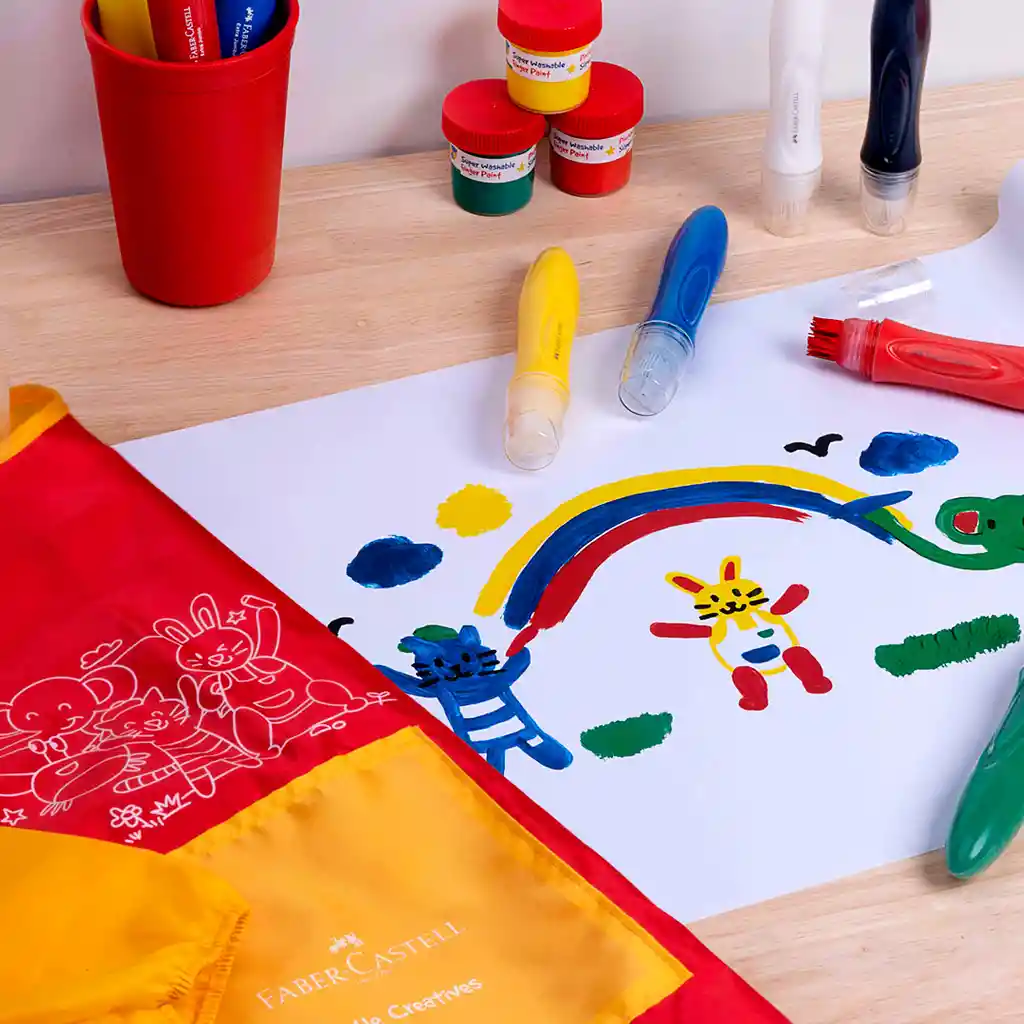 Tempera Recargable Diseñada Para Manos Pequeñas X 6 Und
