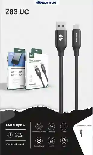 Cable Siliconado Usb A Tpc
