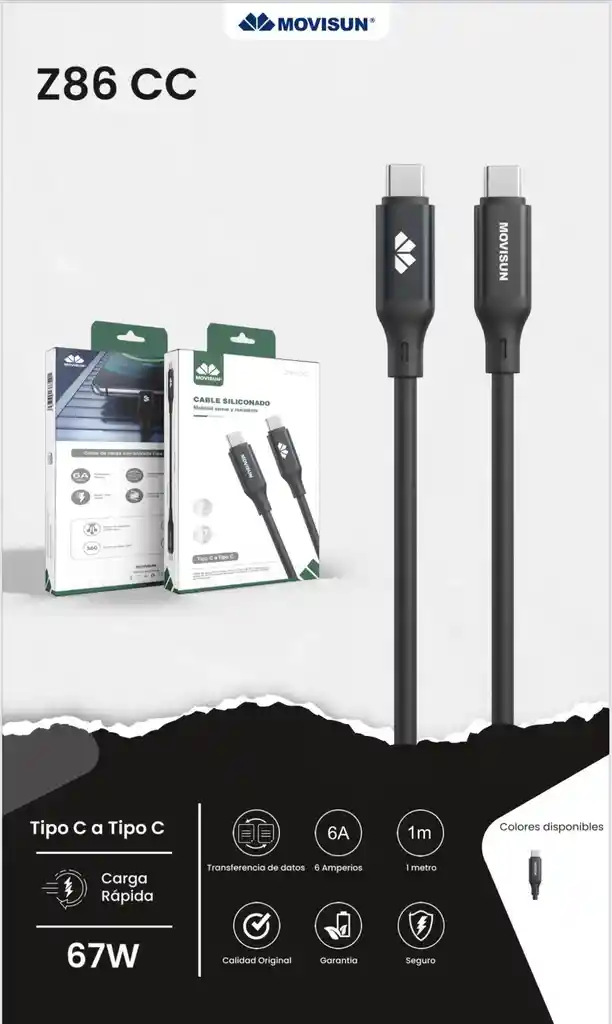 Cable Siliconado Tpc To C