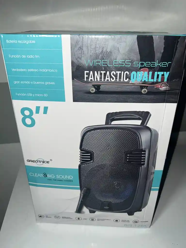 Parlante De 8 Pulgadas