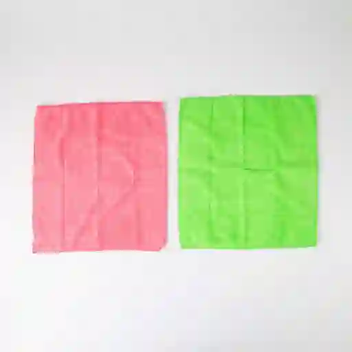 Paño Vileda Microfibra Multicolor 2 Und Microfibra