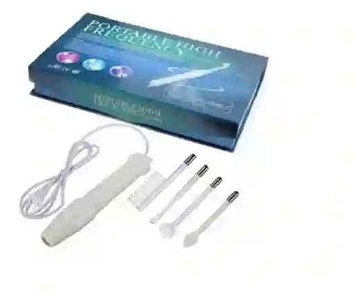 Masajeador Alta Frecuencia Facial 4 Electrodos