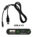 Cable Usb 5 Pines 3 Metros Carga Y Datos V3 Usb 2.0