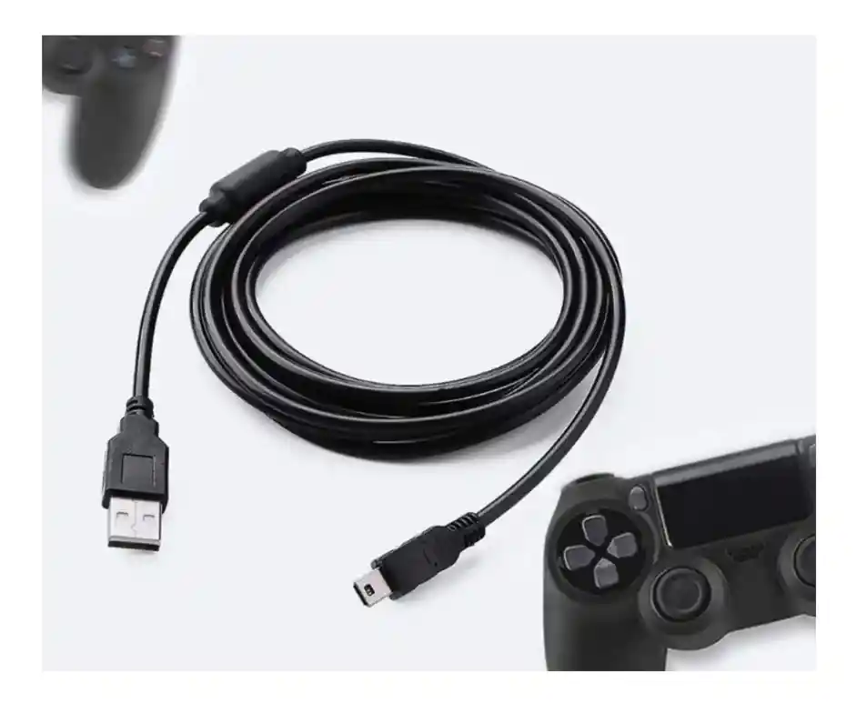 Cable Usb 5 Pines 3 Metros Carga Y Datos V3 Usb 2.0