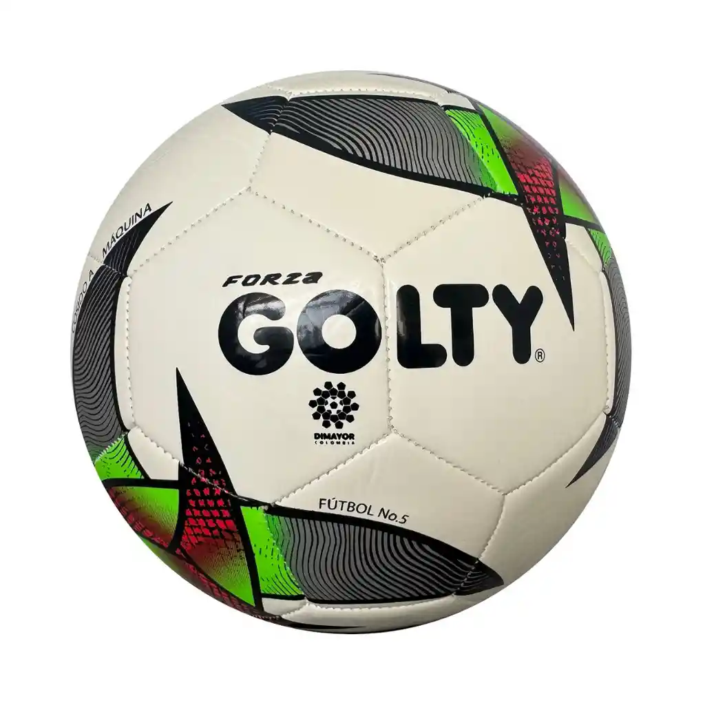 Balón De Fútbol Golty Forza Cosido Máquina Uso Recreativo#5