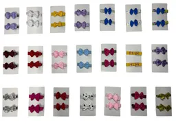 Moño Hebilla Con Diseño De Lazo Mini Pack De 2 Unidades