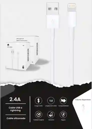 Cable Usb A Lightining