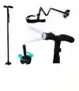 Trusty Cane Baston Ortopedico Plegable Con Linterna Luz Led