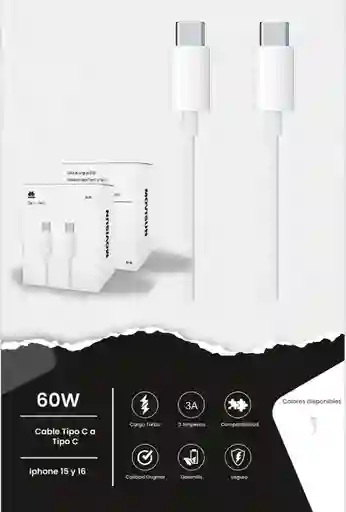 Cable Tipo C To C