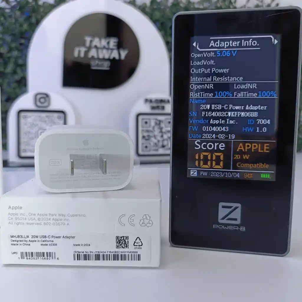 Cargador 20w + Cable Usb-c A Lightning Original – Combo Carga Rápida