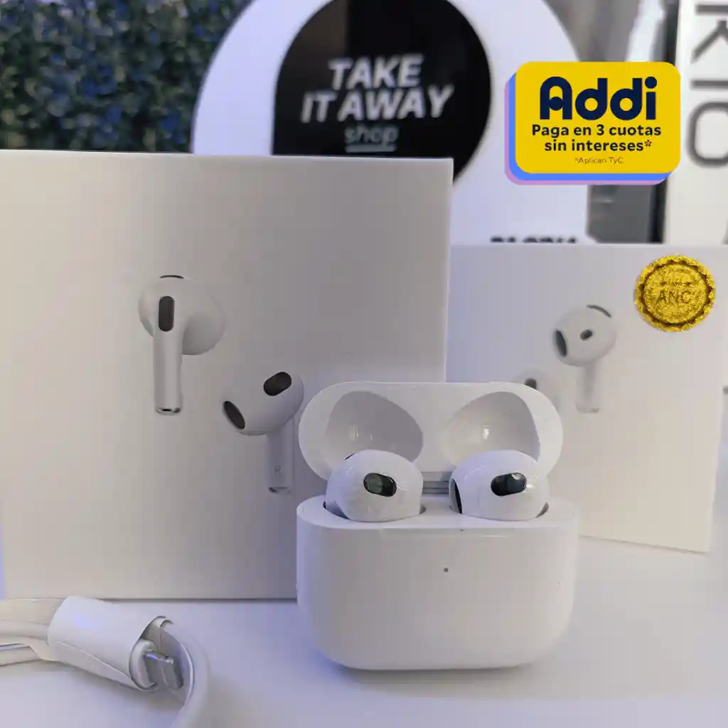 Audífonos Inalámbricos Serie 3 + Estuche Protector – Calidad 1.1