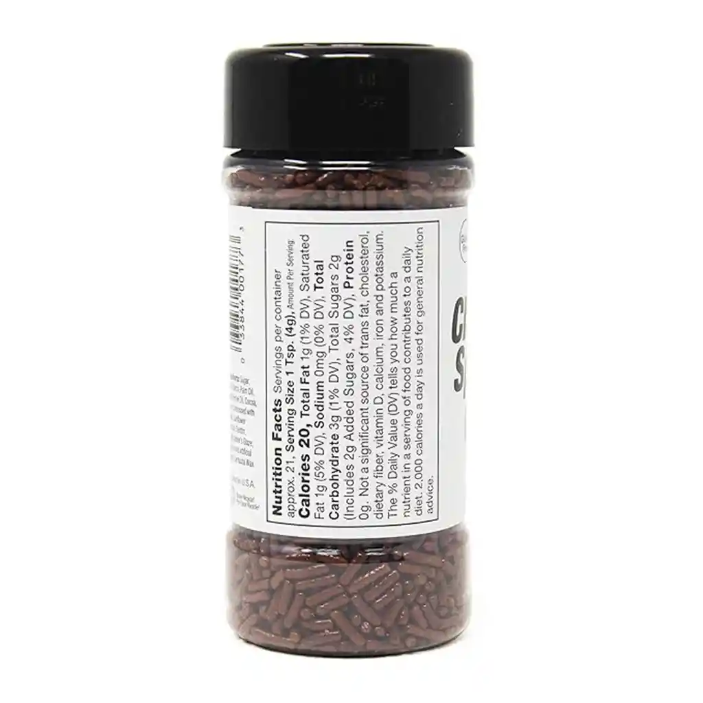 Badia Chispitas De Chocolate – Decoración Dulce Para Postres | Ingredientes De Calidad Kosher Y Sin Gluten | 3oz (85.1g)