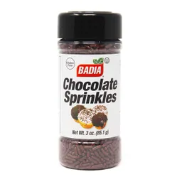 Badia Chispitas De Chocolate – Decoración Dulce Para Postres | Ingredientes De Calidad Kosher Y Sin Gluten | 3oz (85.1g)