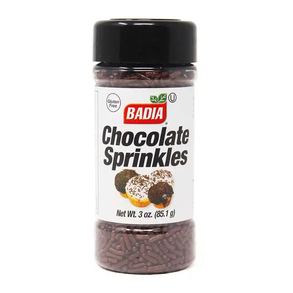 Badia Chispitas De Chocolate – Decoración Dulce Para Postres | Ingredientes De Calidad Kosher Y Sin Gluten | 3oz (85.1g)