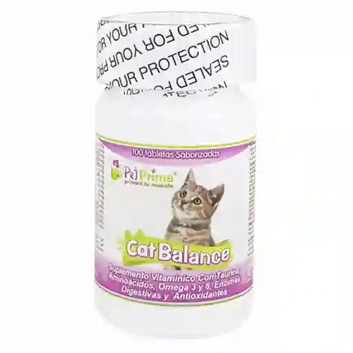 Cat Balance Suplemento Para Gato 100 Tabletas