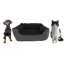 Cama Mediana Impermeable Gris