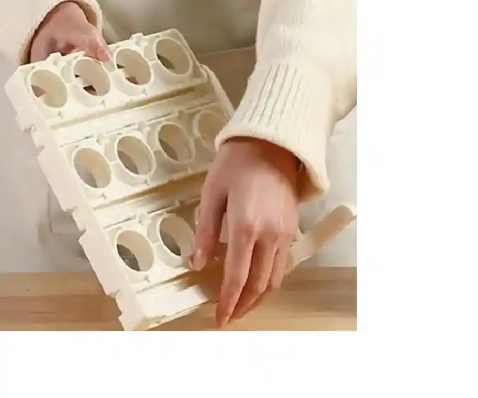 Organizador De Huevos De 3 Niveles