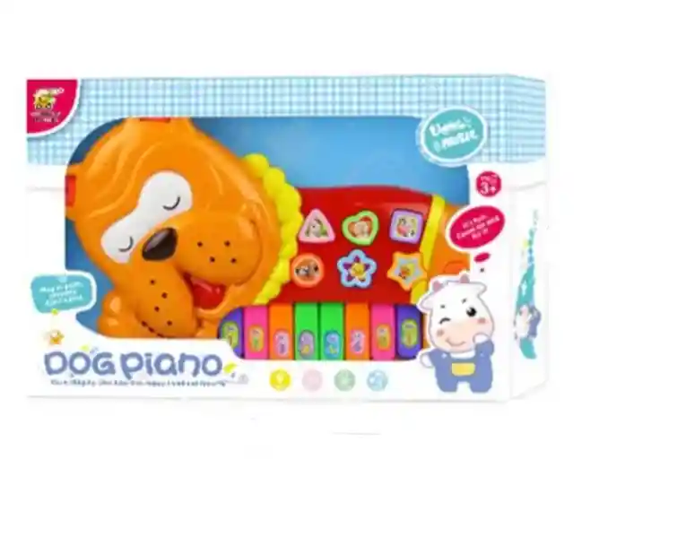 Piano Electrónico León/perro Musical Infantil Didáctica Para Niños Con Luces Y Sonido Grande