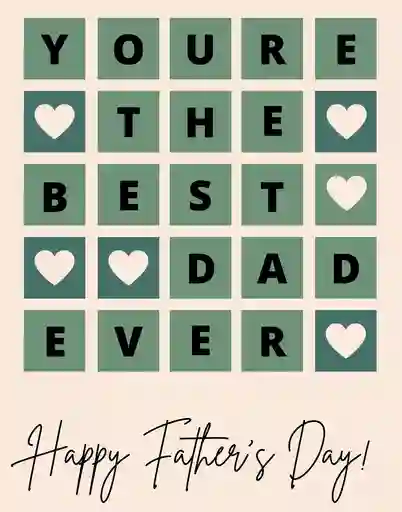 Tarjeta You Are The Best Dad Ever