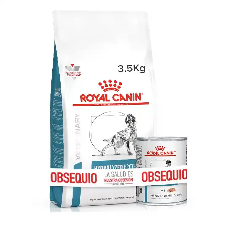 Royal Canin Hydrolyzed Protein X 3.5 Kl + Lata 0.38 Kg