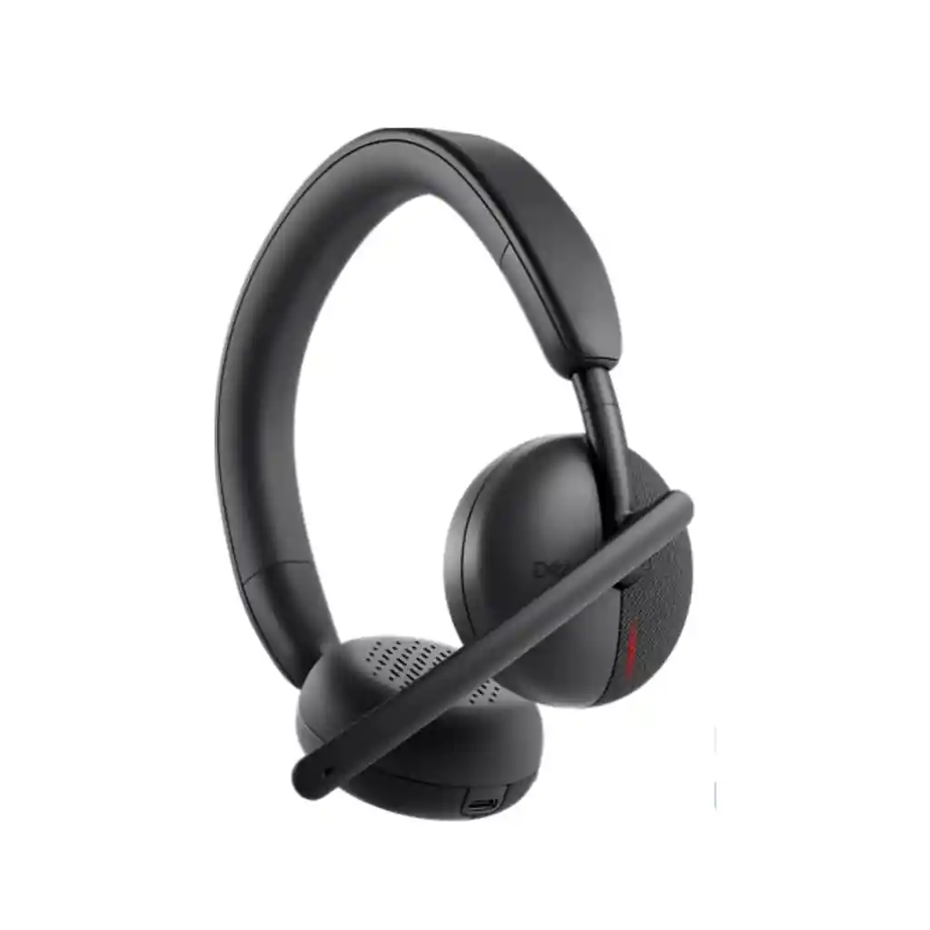 Audífonos Diadema Inalámbricos Dell Wl3024 Negro