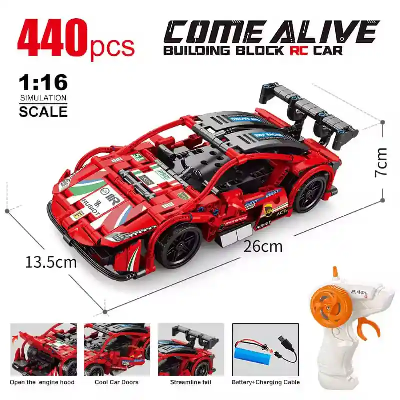 Lego Carro A Control Remoto 440 Piezas Armable