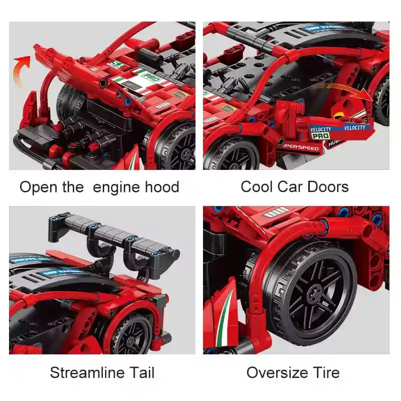 Lego Carro A Control Remoto 440 Piezas Armable