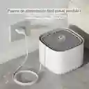 Fuente De Agua Para Mascotas Portátil De 3 Litros Blanco