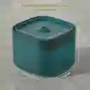 Fuente De Agua Para Mascotas Portátil De 3 Litros Azul Petroleo