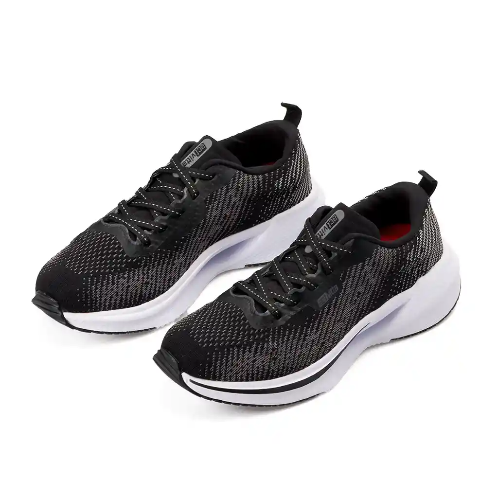 Tenis Deportivos Negro Blanco Actvitta Talla 39