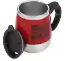 Vaso Taza Pocillo Mezclador Elèctrico Mug Cafe 400ml Rojo
