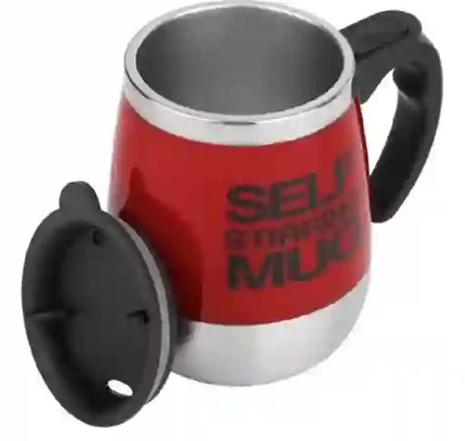 Vaso Taza Pocillo Mezclador Elèctrico Mug Cafe 400ml Rojo
