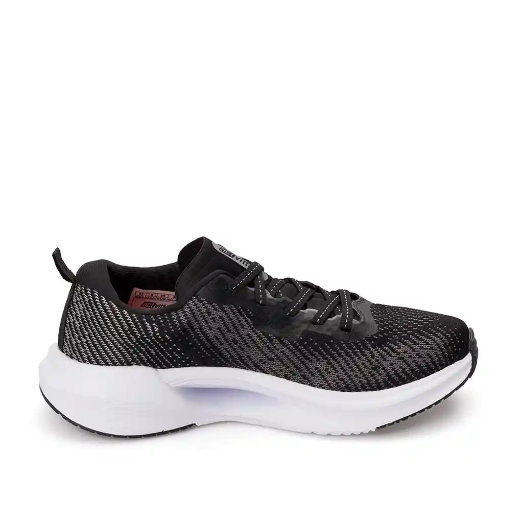 Tenis Deportivos Negro Blanco Actvitta Talla 41