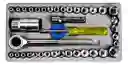 Juego De Herramientas Copas Ratchet X 40 Pcs Carro Moto Meca