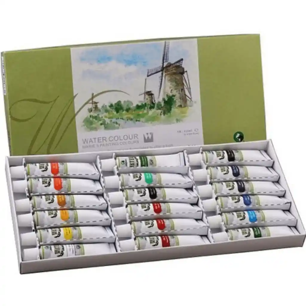 Pintura Acuarela X12unds Maries